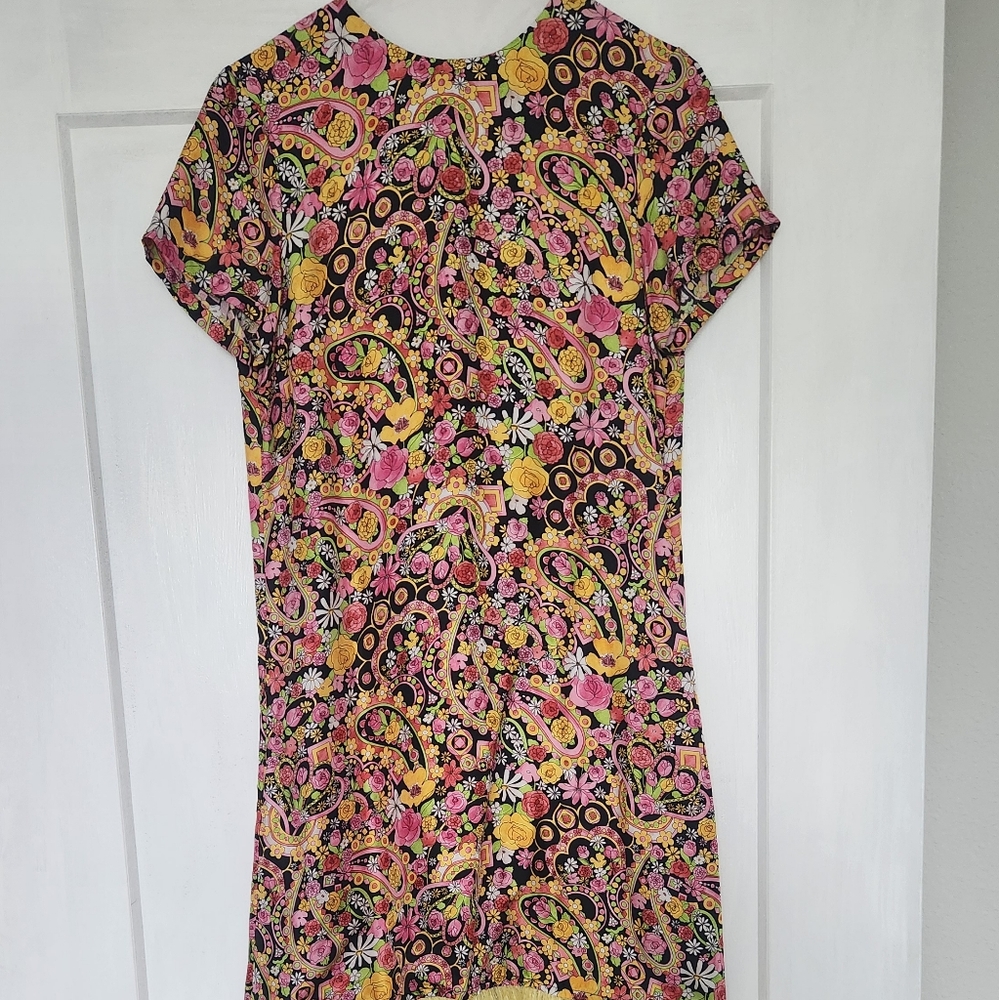 La Double J Mini Swing Feather Dress
